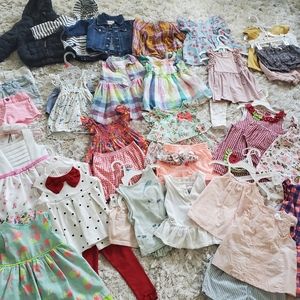 Girls 18mos clothing lot